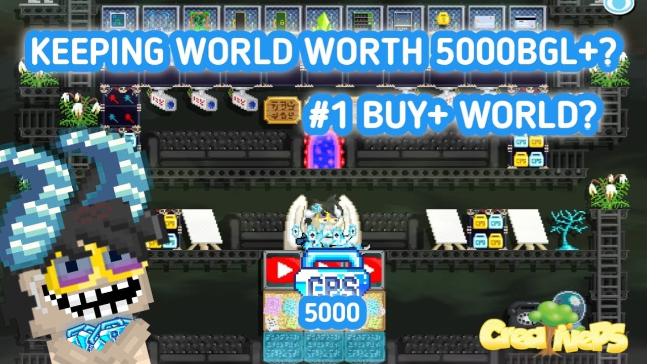 AKHIRNYA MEMEGANG BUY+ TERMAHAL !! BUYWORLD | Growtopia | CreativePS