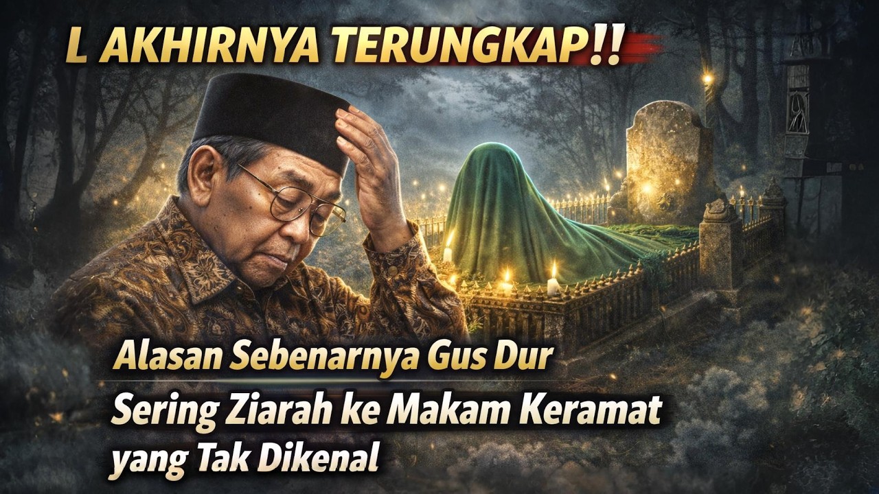 AKHIRNYA TERUNGKAP‼️ Alasan Sebenarnya Gus Dur Sering Ziarah ke Makam Keramat yang Tak Dikenal