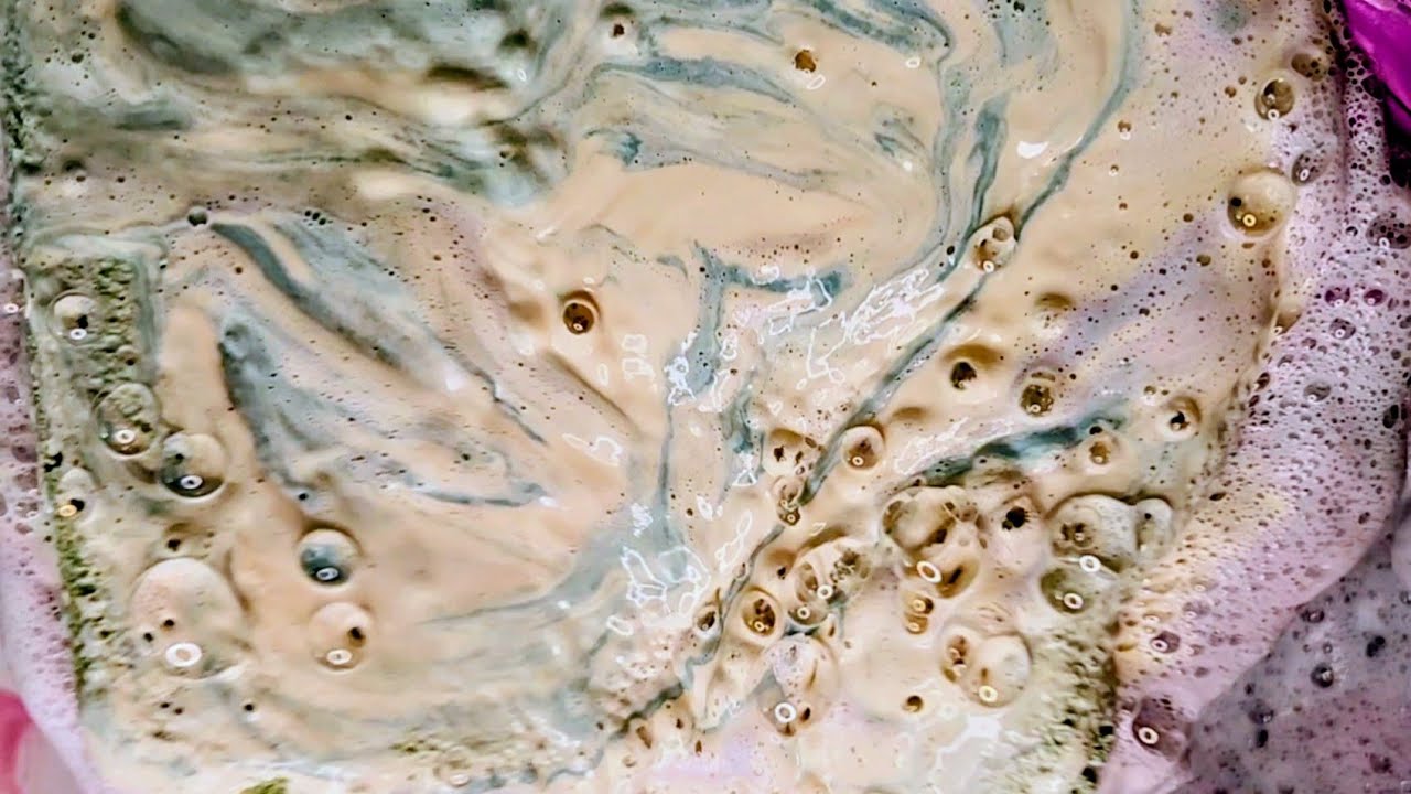 ASMR - ❤️Fake Rinse to Dried Soaked Soap Paste Sponge❤️