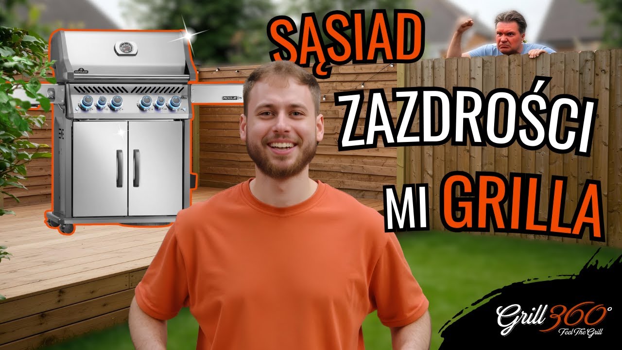 🔥 Grill, który wygląda lepiej, niż BMW sąsiada! Napoleon Rogue PRO-S 525 RSIB | RECENZJE GRILL360