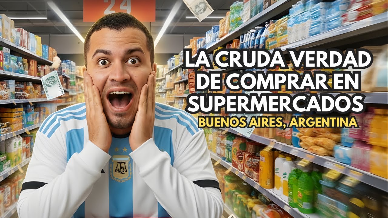 ¡NO VAS A CREER LO QUE CUESTA! 🤯🛒 Mi Primera Vez Comprando en Argentina y la REALIDAD de los Precios