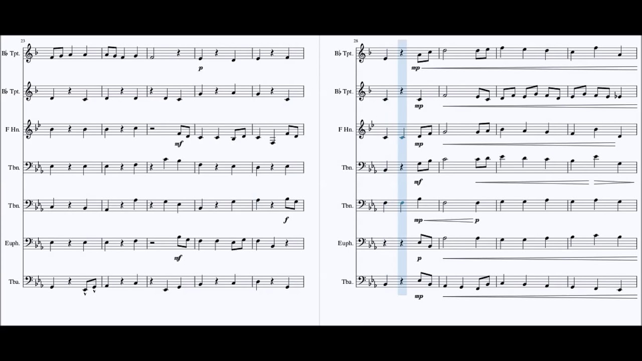 Gustav Holst - Jupiter Chorale | Brass Ensemble Arrangement