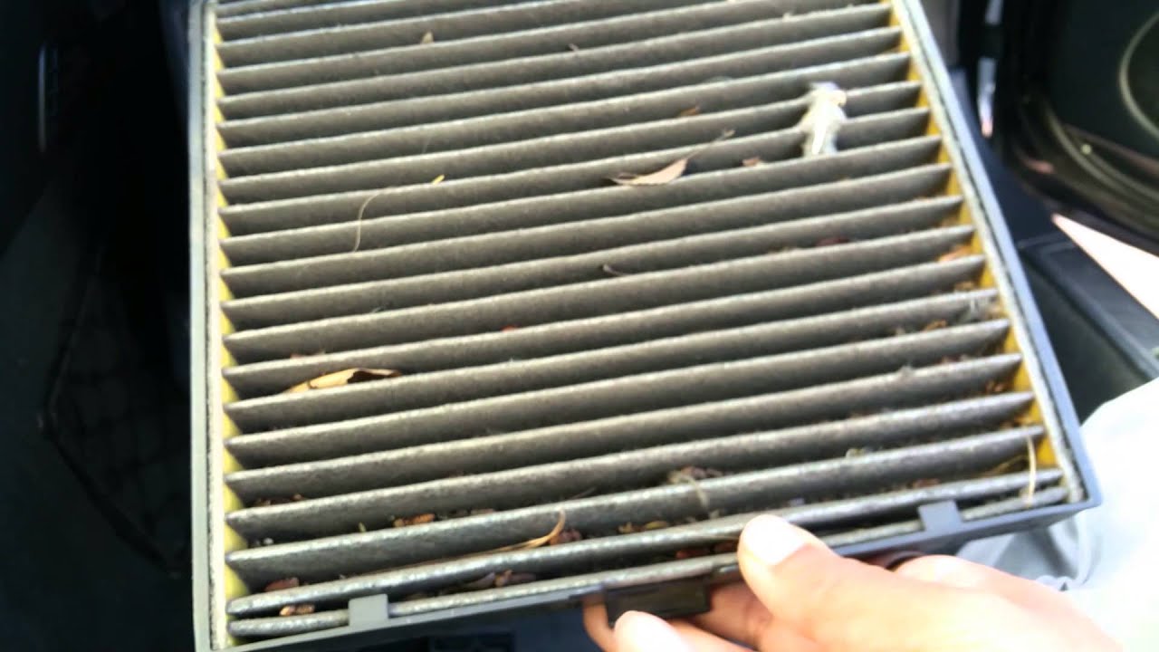 Sc430 Cabin Filter Change Part 1