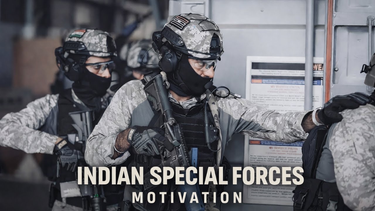 Мотивация индийского спецназа мечты l Ft. NSG, Para Sf, SOG и CRPF (военная мотивация).