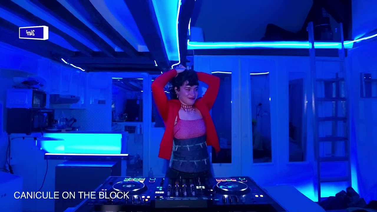 CANICULE ON THE BLOCK | 24M².PARIS - ELECTRO PUNK, ELECTRO ACID, JUNGLE, JERSEY, BAILE