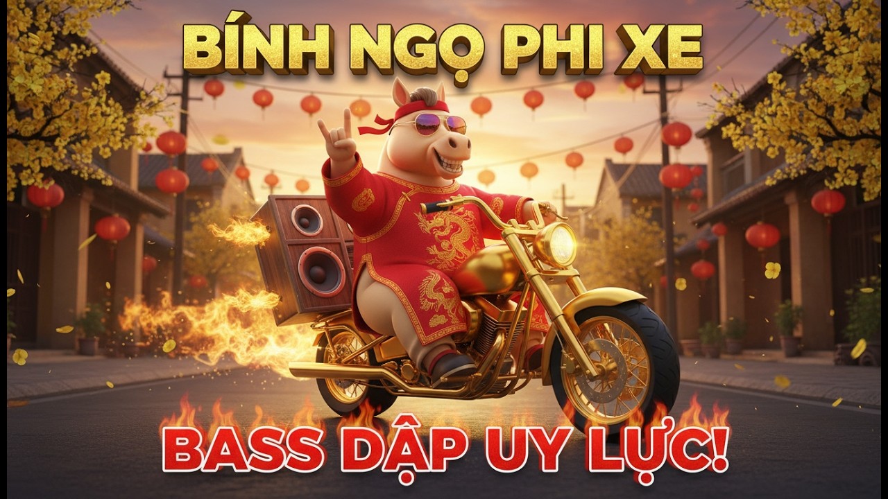 Phi Ngựa Đón Xuân: Disco Remix 2026 – Nhịp Vó Ngựa Bứt Phá Mọi Giới Hạn | Nhạc Tết Bass Dập Uy Lực