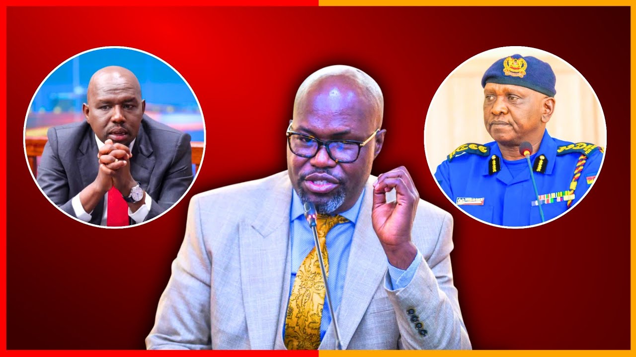 The Day MP Johana Ng'eno Lectured Murkomen and IG Kanja like kids over Barikoi Clashes