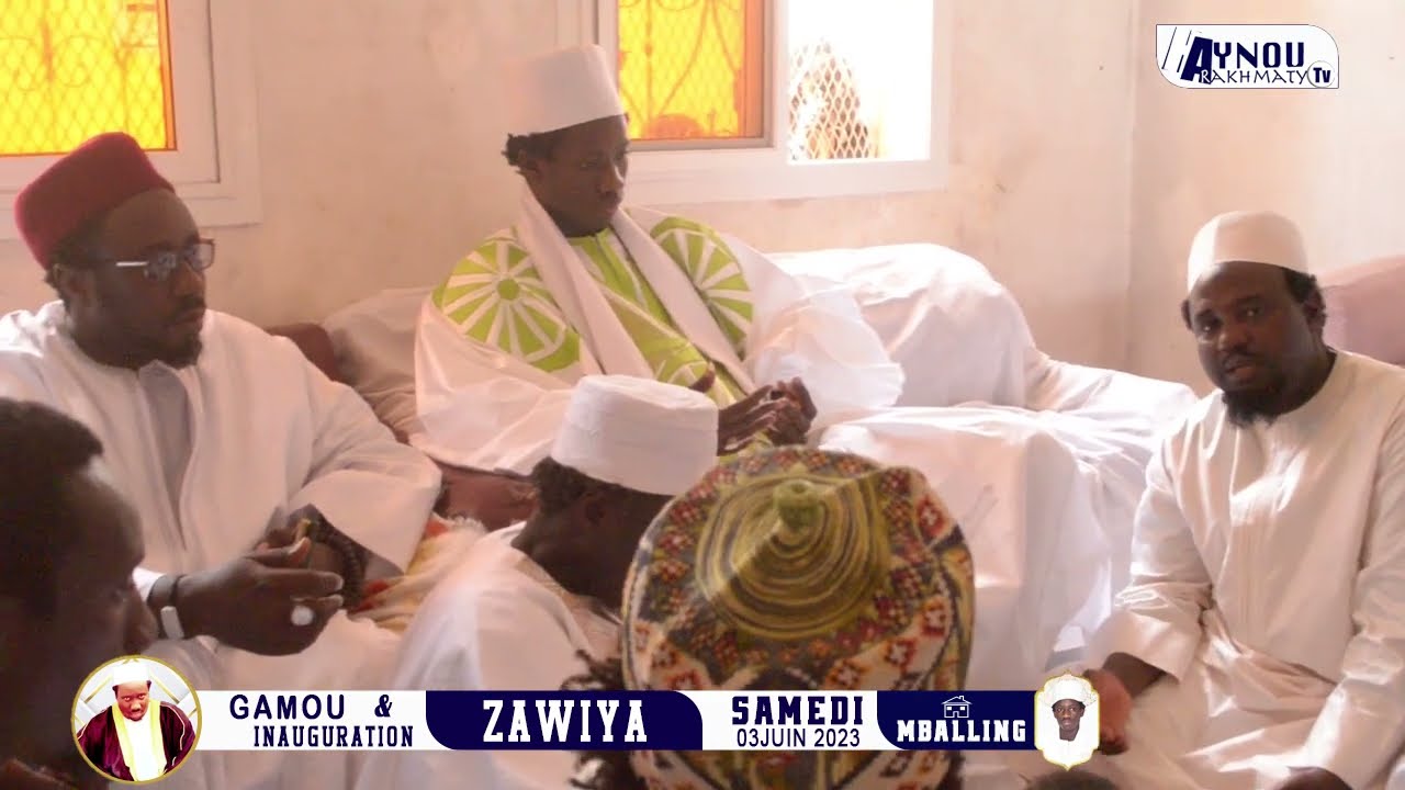 ARRIVÉE  DU KHALIFA Chez Mballing : Gamou et Inauguration Zawiya