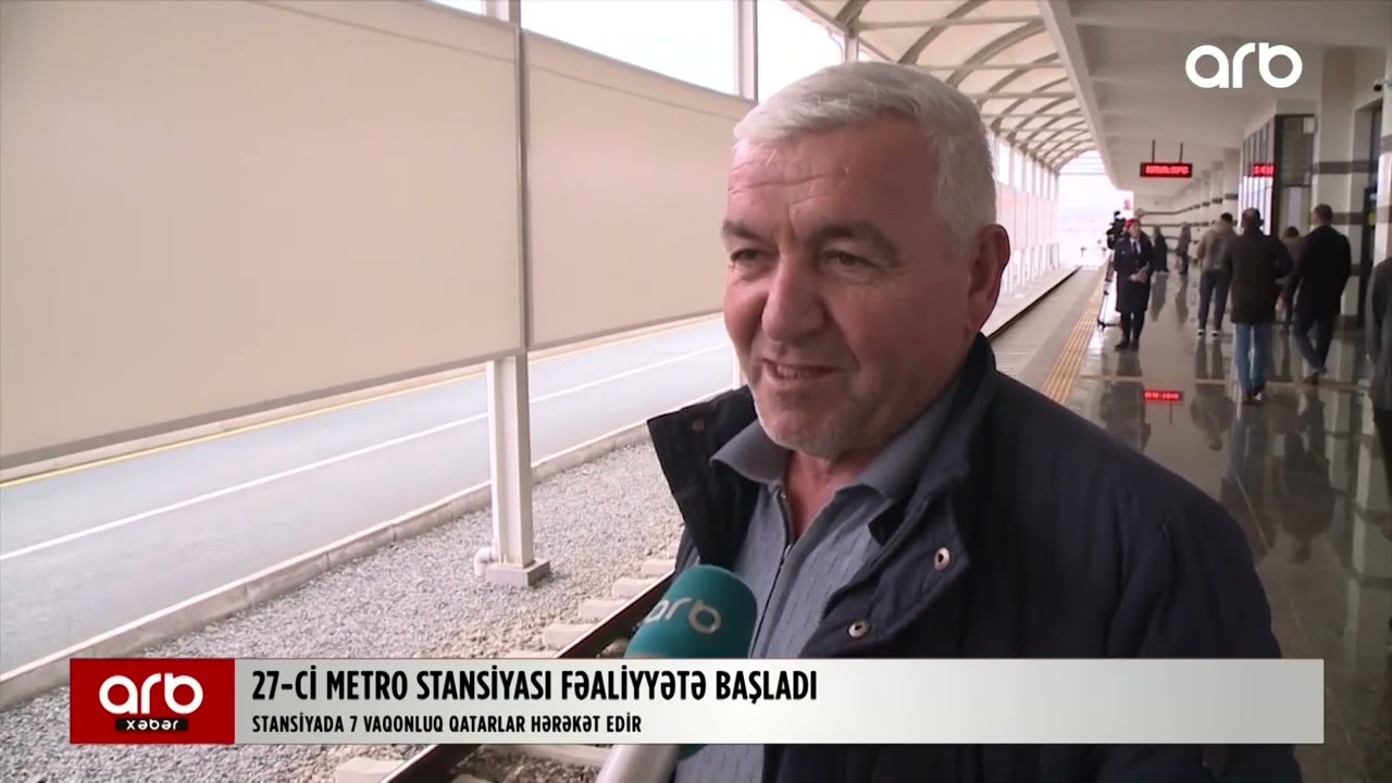 Xocasən metro stansiyası fəaliyyətə başladı