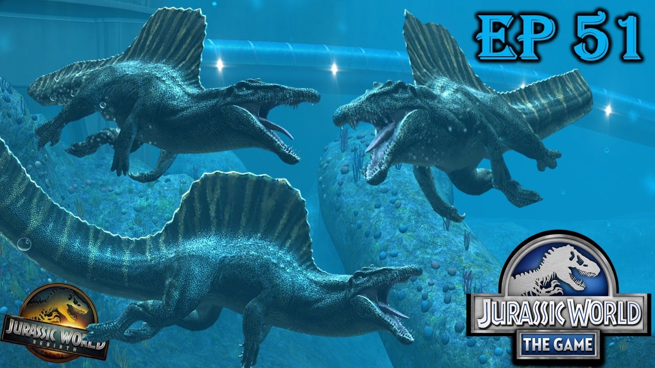 Jurassic World the game episode 51 Jurassic world rebirth spinosaurus rebirth unlocked !