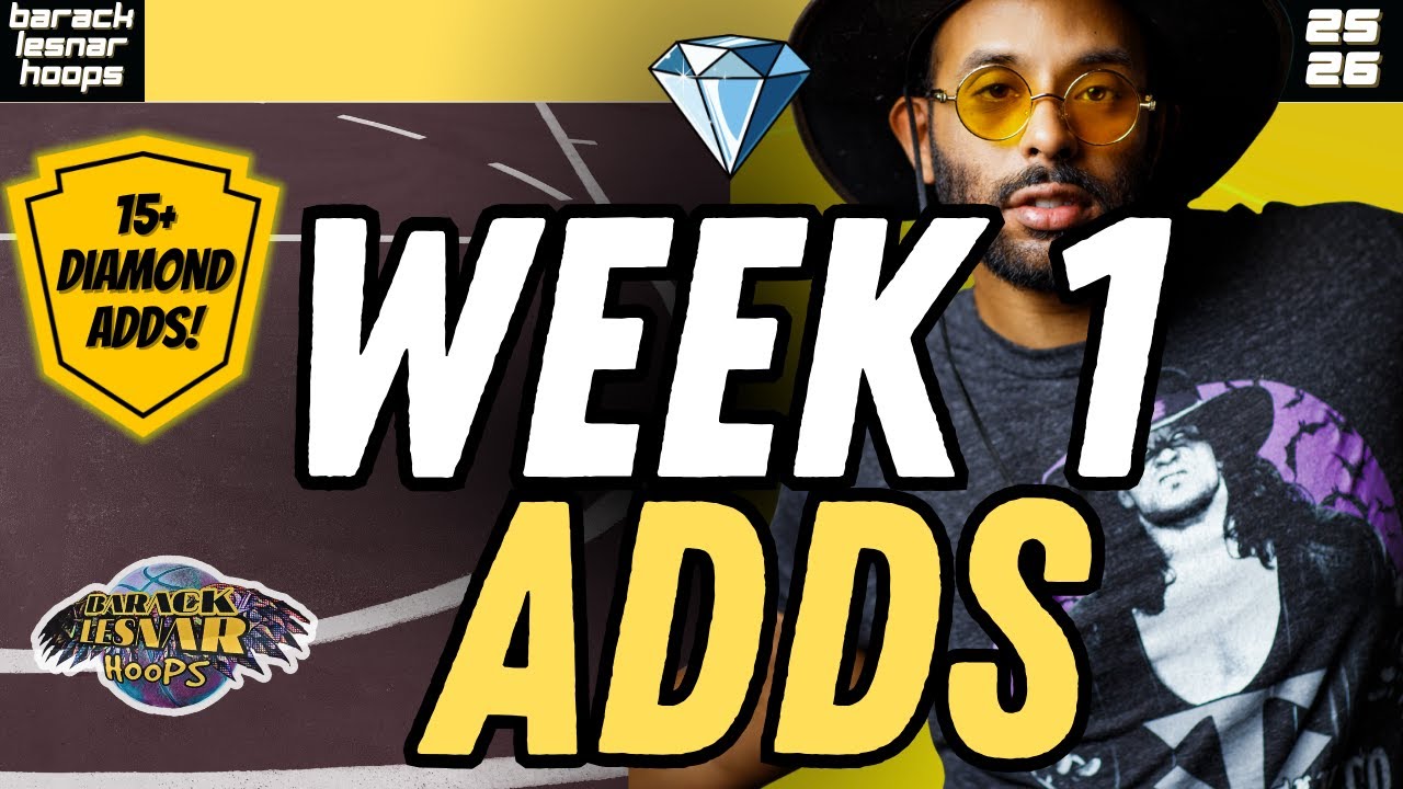 Fantasy Basketball Waiver Wire Week 1 - Top Diamond Adds & Sleepers (2025-26 Season)
