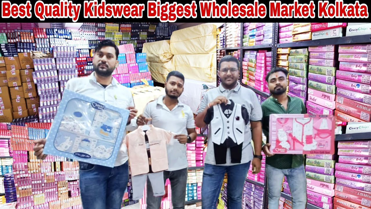 Kids wear baba suit dealer & wholesaler in Kolkata barabazar | Branded kids wear wholesaler