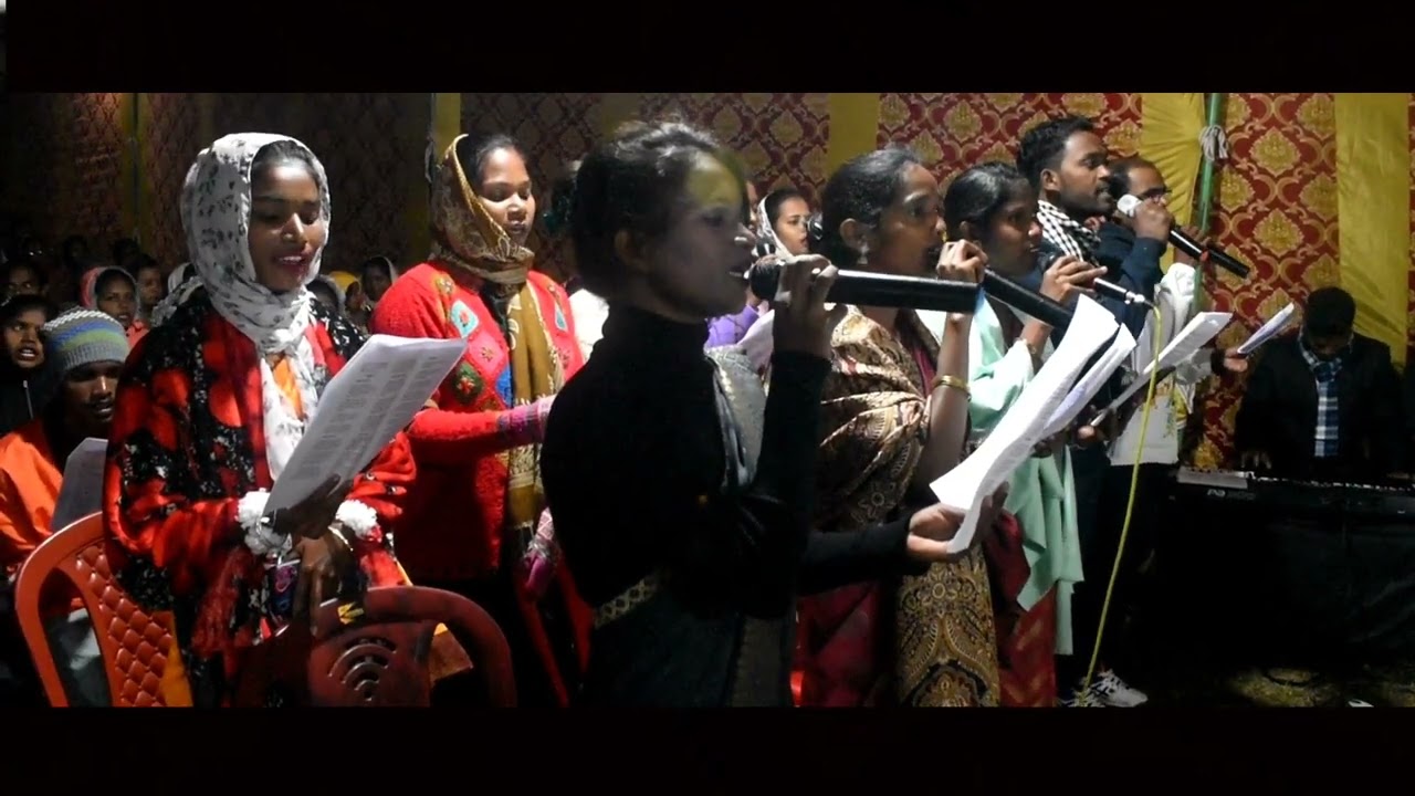 A beautiful song by choir paty on the occasion of birthday of Jesus Christ @happyending3924/12/22