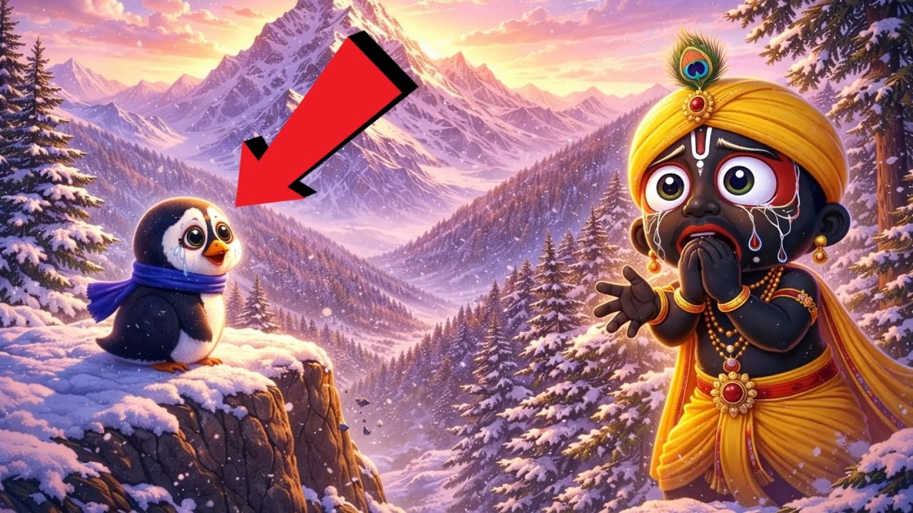 Why did the penguin go to search for Lord Jagannath? |पेंगुइन क्यों गया जगन्नाथ जी को ढूंढने