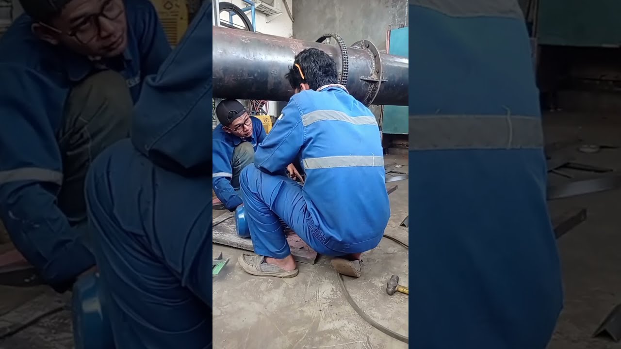 Pembuatan Dudukan Penggerak Rotary Drayer