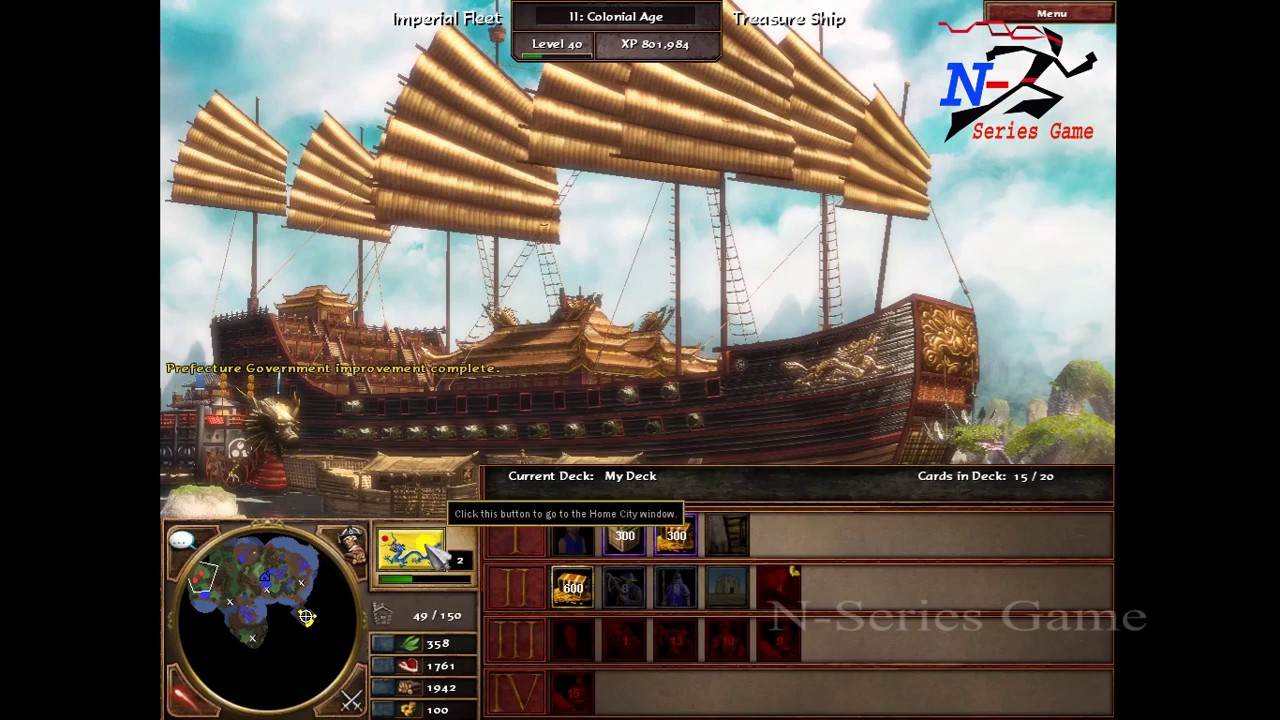 Age of Empires III: The Asian Dynasties/Stance Shores/Lost Ships/Chines/Third Mission