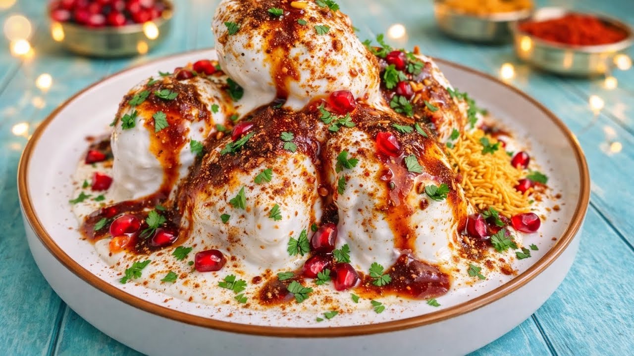 Perfect dahi bhalla | easy step by step recipe #food 