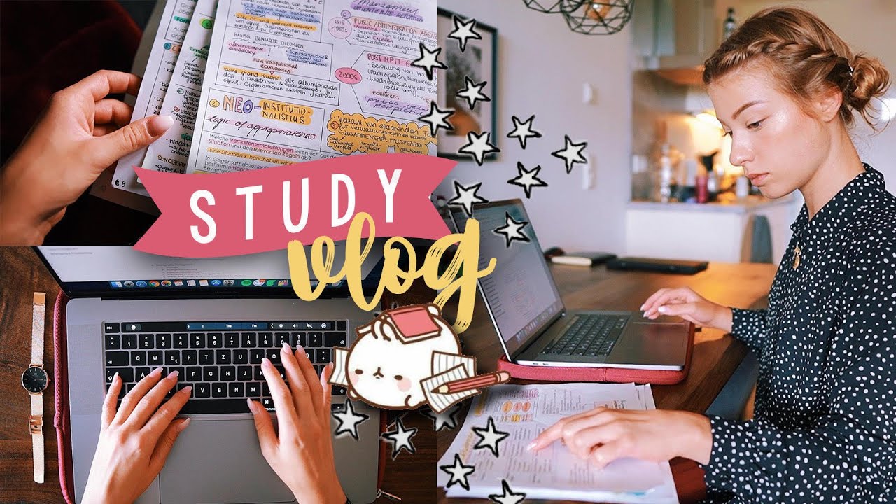STUDY VLOG - Alltag in der Klausurenphase //JustSayEleanor (Lernmotivation, Lernblätter, Lerntipps)