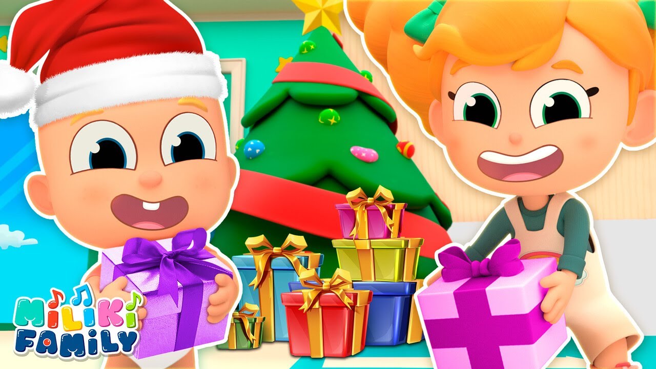 Merry Christmas, Miliki family! 🎅 Family Nursery Rhyme for kids | Good Manners Song | Miliki Family