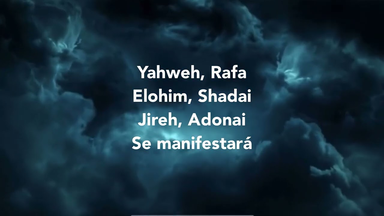 Yahweh se manifestará/ pista/ tono D