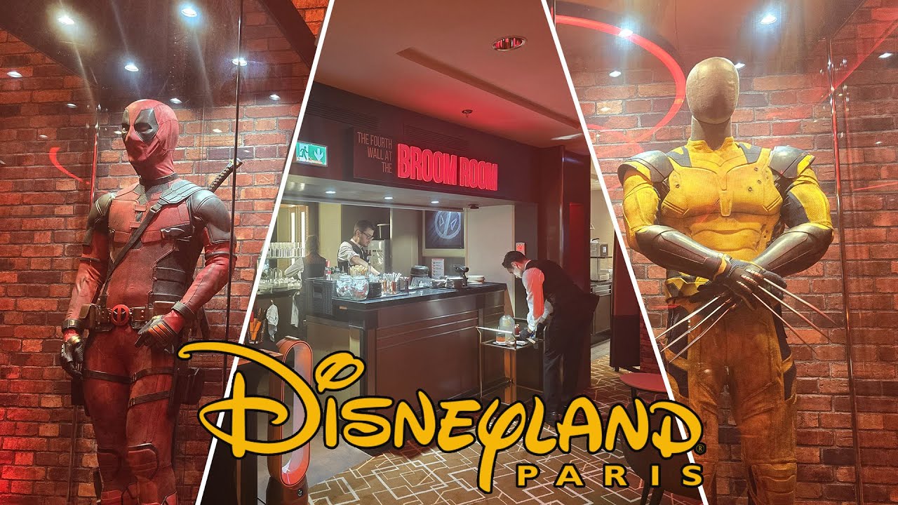 BAR SECRET DEADPOOL ET WOLVERINE A DISNEYLAND PARIS (Hôtel New York the Art of Marvel)