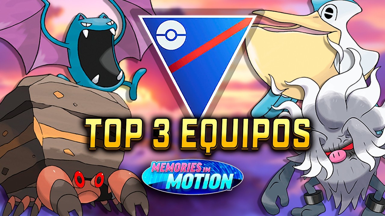 &iexcl;TOP 3 EQUIPOS y AN&Aacute;LISIS PROFUNDO de la NUEVA LIGA S&Uacute;PER T26 (1500PC)! - GBL PvP POK&Eacute;MON GO