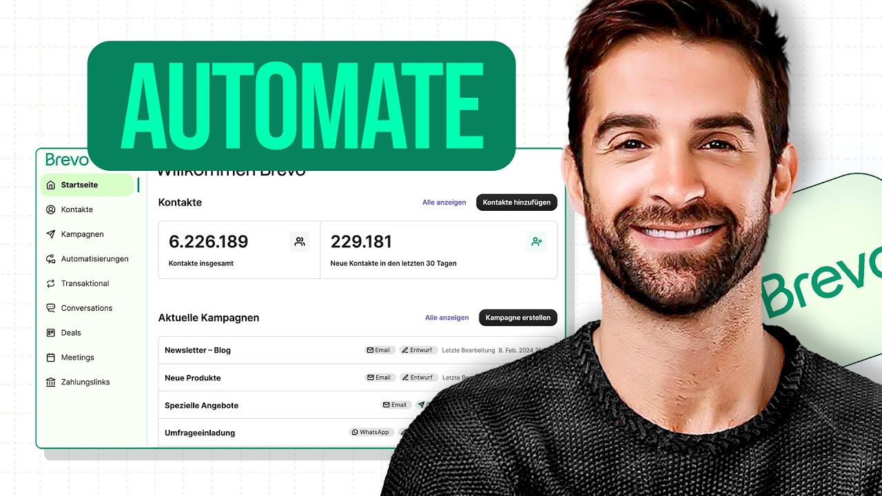Как автоматизировать маркетинг с Brevo (2026) Автоматизация email-маркетинга в Brevo