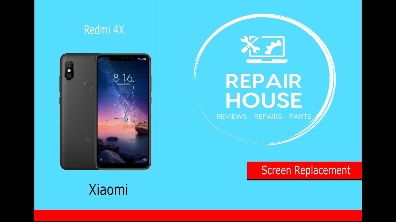 Xiaomi Redmi Note 6 Pro Screen Replacement - Αλλαγή Οθόνης σε Xiaomi Redmi Note 6 Pro