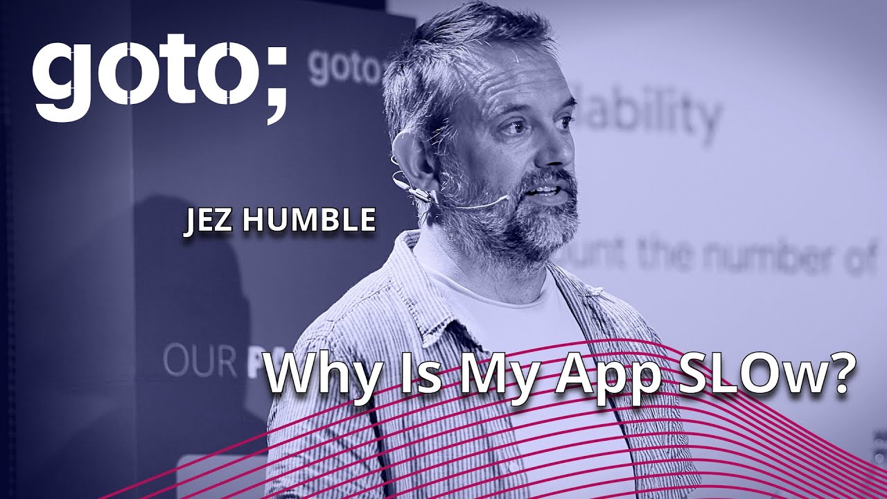 Why Is My App SLOw? Defining Reliability in Platform Engineering • Jez Humble • GOTO 2023