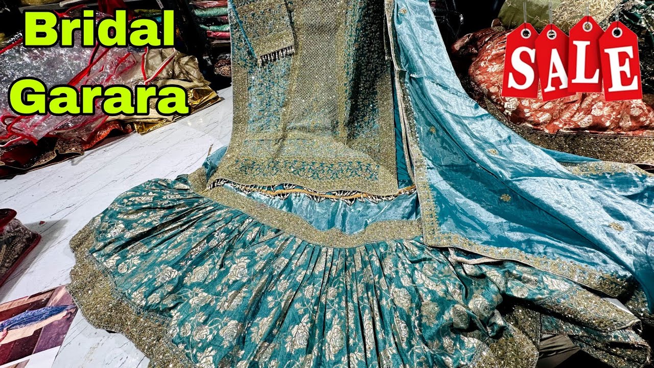 Bridal Garara  | शादी के लिए गरारा | Seema Collection RoshanBagh Allahabad India | Free Shipping