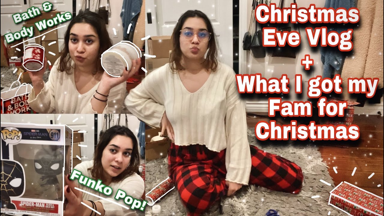 WRAP WITH ME | What I'm GIVING for Christmas | Christmas Eve Vlog | VLOGMAS 2021