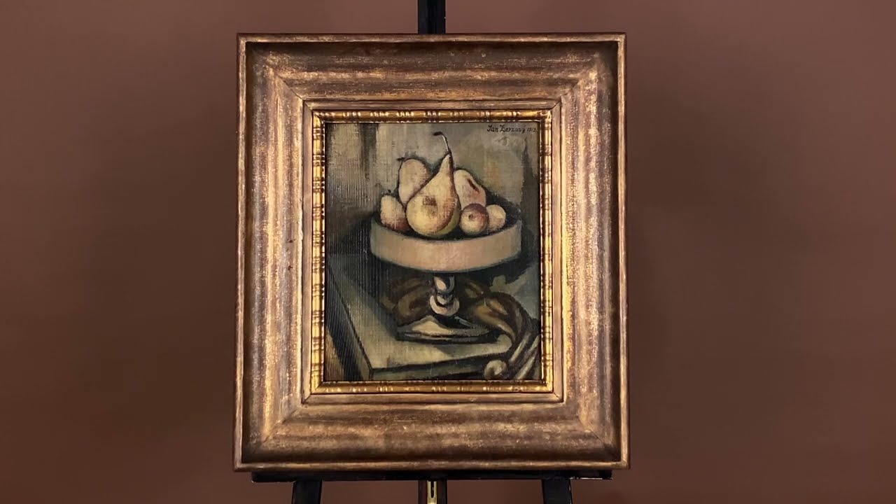 Zátiší s hruškami (1912) - Jan Zrzavý