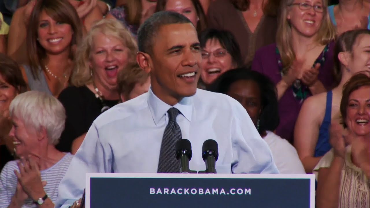 President Obama's Full Remarks in Denver, Colorado - with Sandra Fluke Introduction