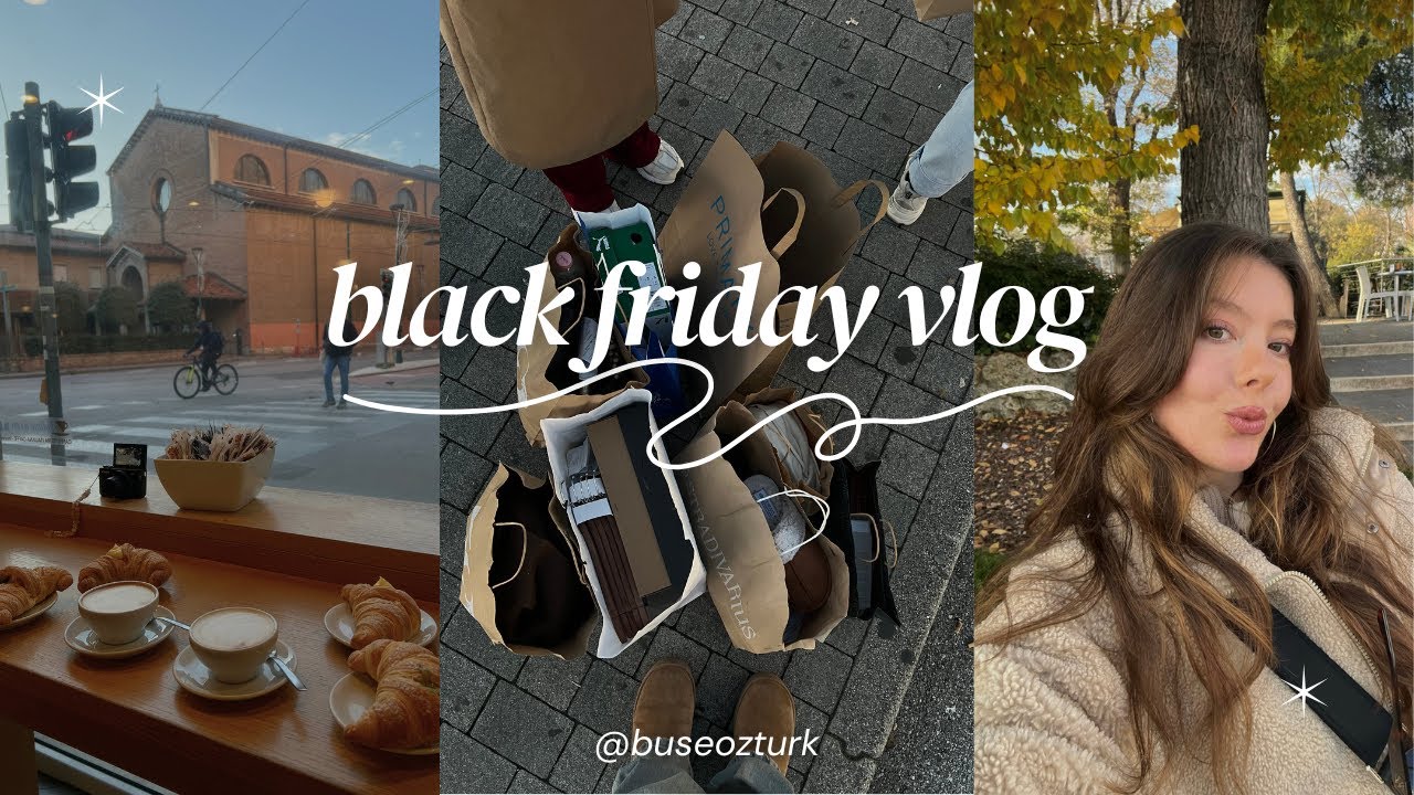 italya'da black friday alışverişi 🛍️