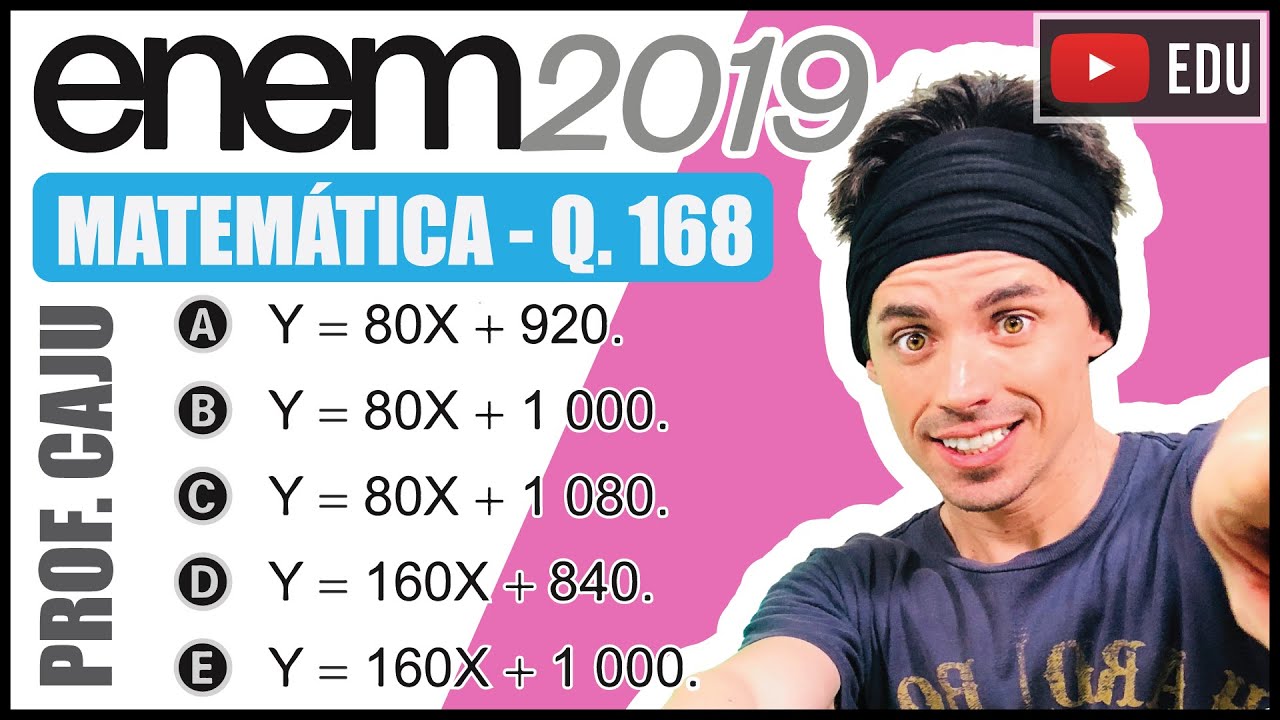 [ENEM 2019] 168 📘 АЛГЕБРА В компании работает несколько сотрудников. Один из них — менеджер.