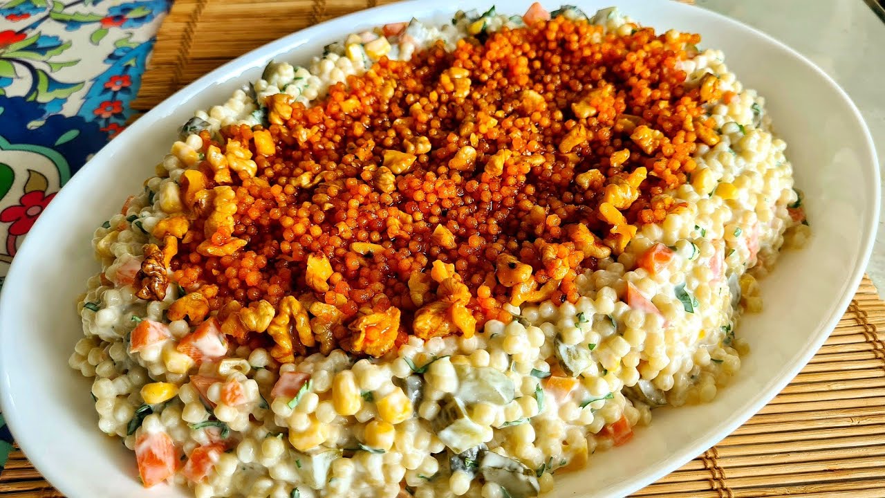 5 Çayına Yaptım Çok Beğenildi 🫡Tabaklarınızı TEPELEME Doldurun💯🔝 Bu Salata Çok LEZZETLİ👌