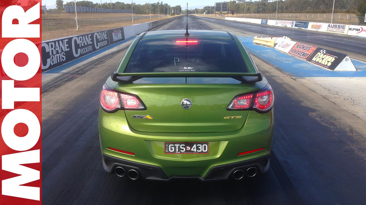 2016 HSV Gen-F2 GTS acceleration and burnout | MOTOR