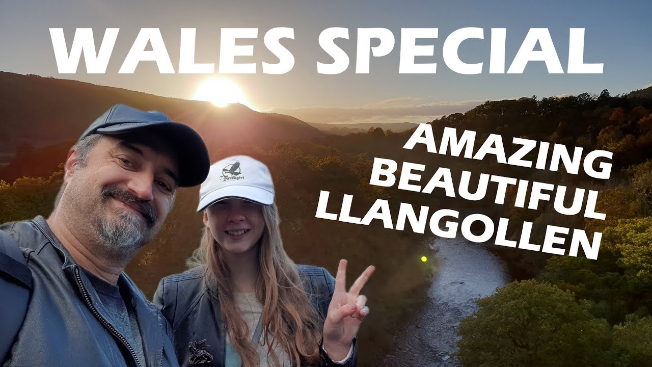 Ravengirl visits Llangollen in Wales