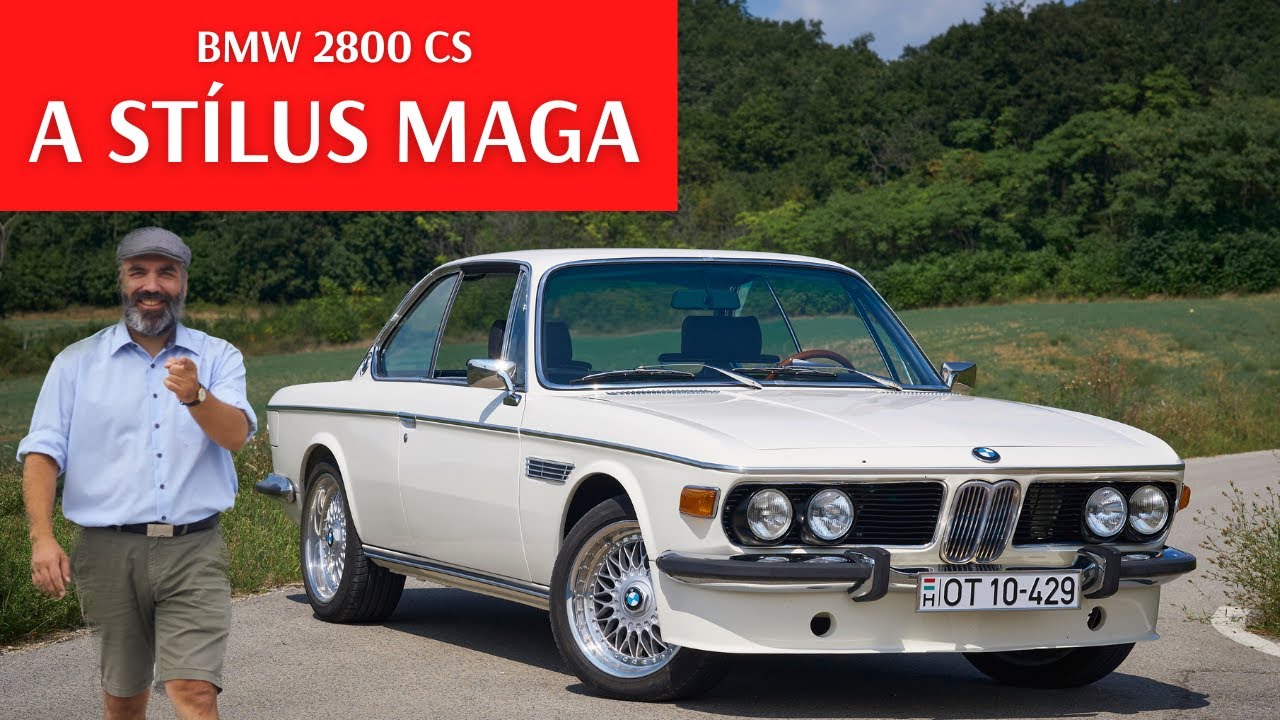 Német kupé is lehet stílusikon: a BMW 2800 CS (E9), egy igazi a Grand Turismo 1970-ből