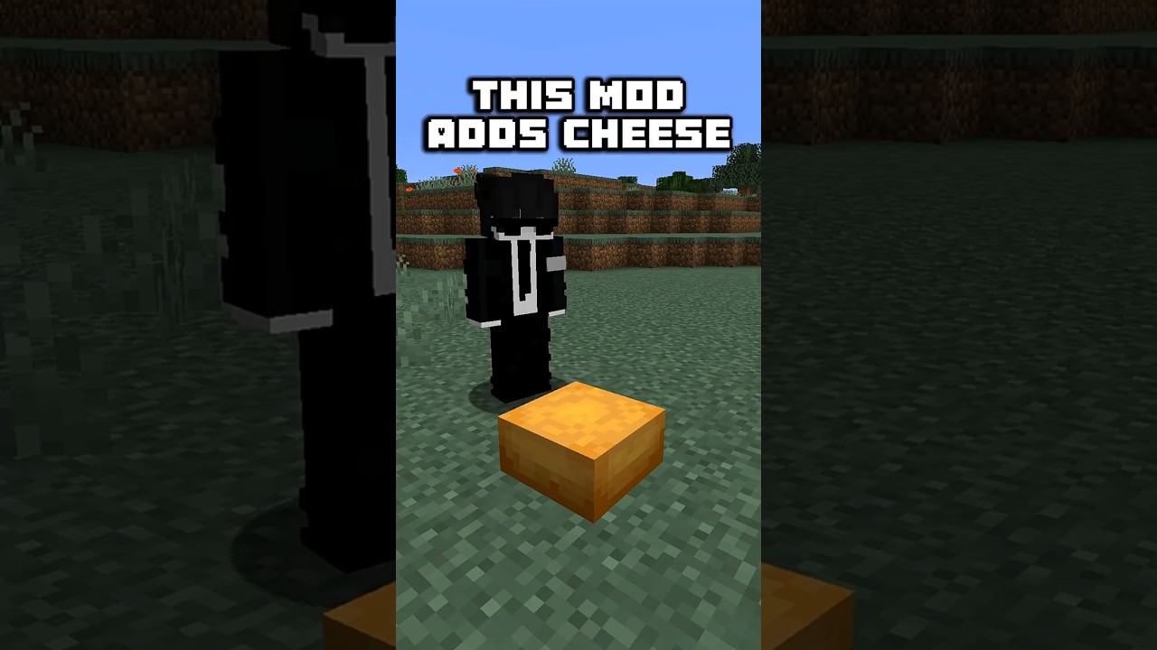 This mod adds cheese.. #minecraft