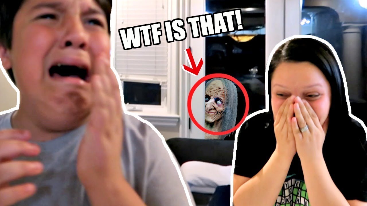 DEMON PRANK!  *Little Brother Cries!*