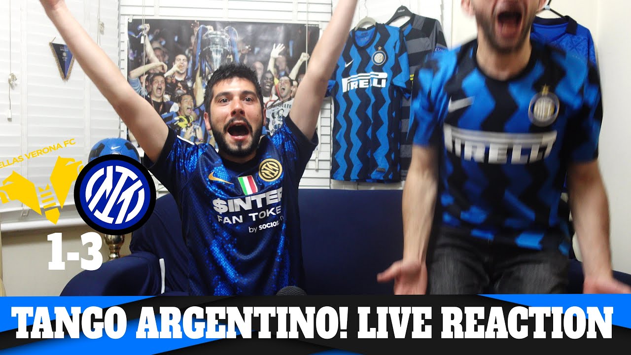 VERONA INTER 1-3 TANGO ARGENTINO!!! [LIVE REACTION]