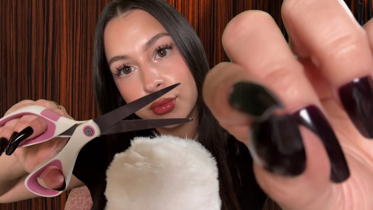 ASMR Plucking your negative energy and thoughts so you can FINALLY sleep🫶🏼