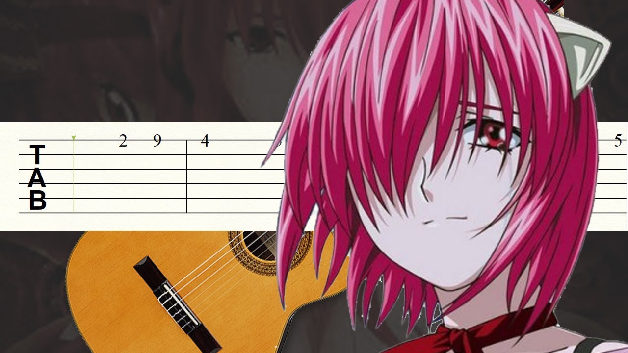 Lilium / Elfen Lied / Guitarra Tutorial / Tablatura