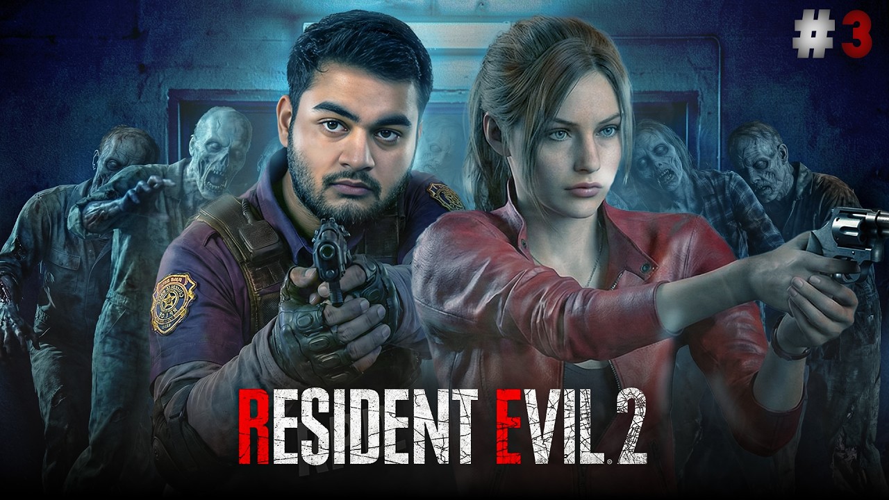 Ye itna bhi Easy nhi | Resident Evil 2 #3 | AnagatXLive