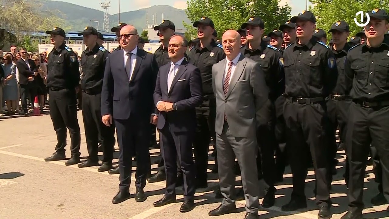 Svečanu zakletvu danas položilo 117 kadeta Granične policije BiH