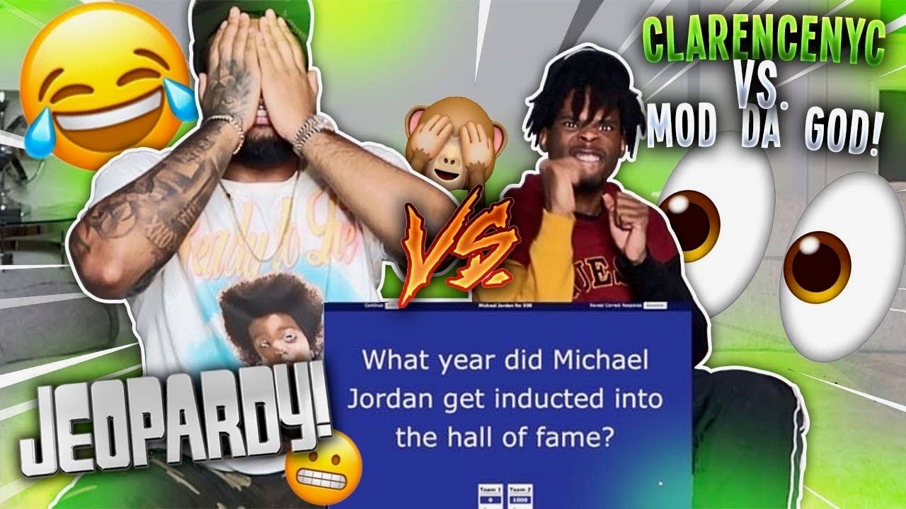 CLARENCE NYC VS MOD DA GOD IN AN INTENSE GAME OF JEOPARDY... ** GETS HEATED **