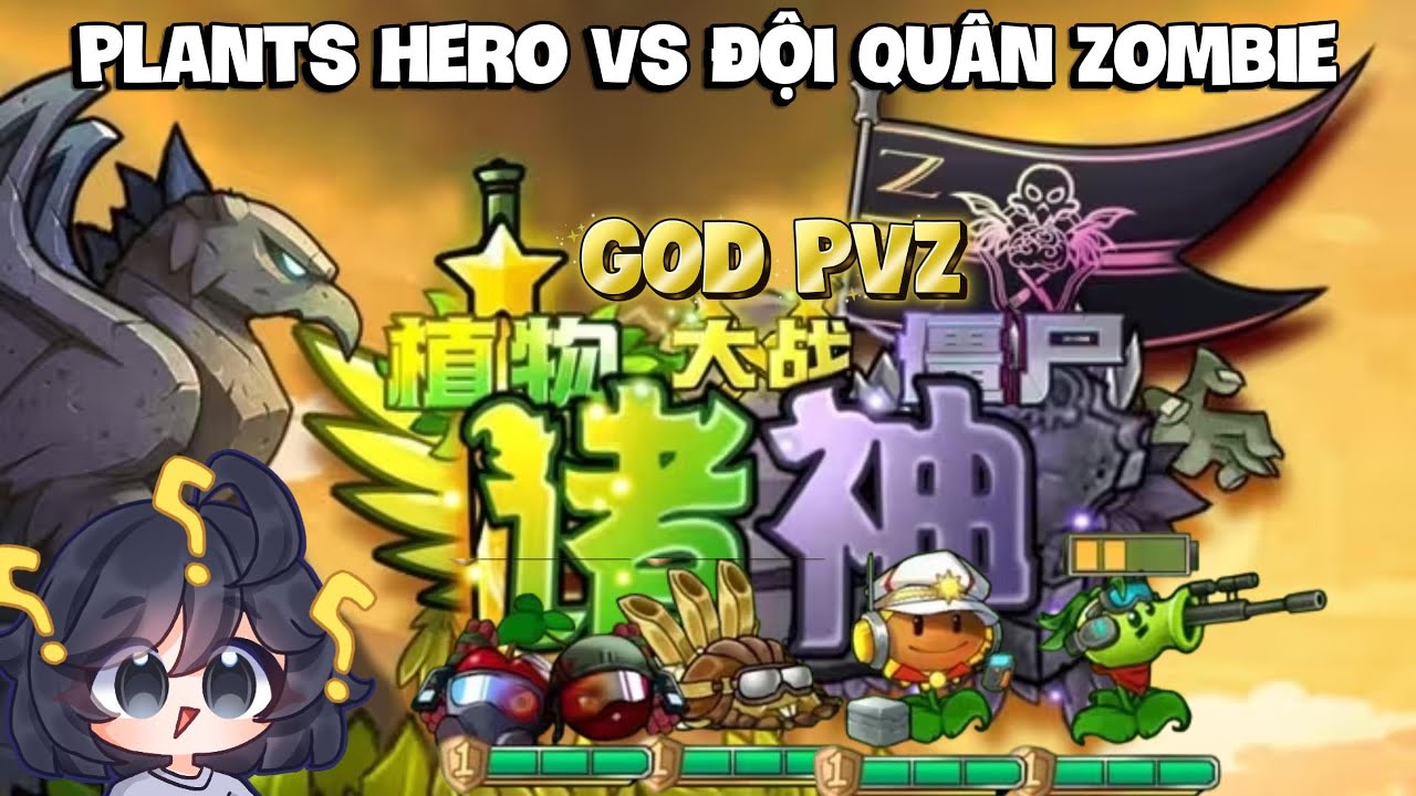 Plant Vs Zombie GOD: Cây Hóa Thành Hero Cấp Thần Chống Lại Quân Đoàn Zombie!