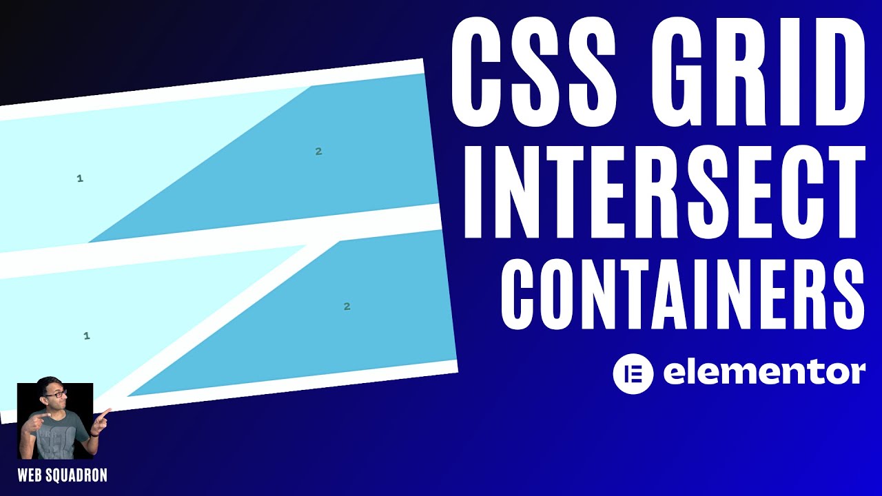 Elementor CSS Clip Path Containers with CSS Grid - Intersect - Elementor Wordpress Tutorial