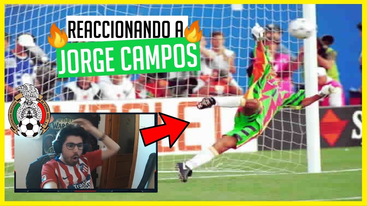 😱 ¡El MEJOR PORTERO de la Historia de MÉXICO! 🔥 Españoles Reaccionan a JORGE CAMPOS 🇲🇽